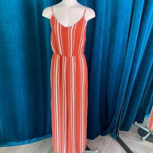 Shinestar Cami Stripe Jumpsuit